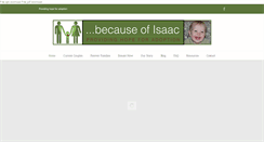 Desktop Screenshot of becauseofisaac.org